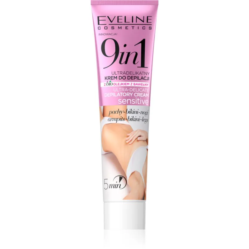 Eveline Cosmetics Sensitive αποτριχωτική κρέμα για ευαίσθητο δέρμα 125 ml