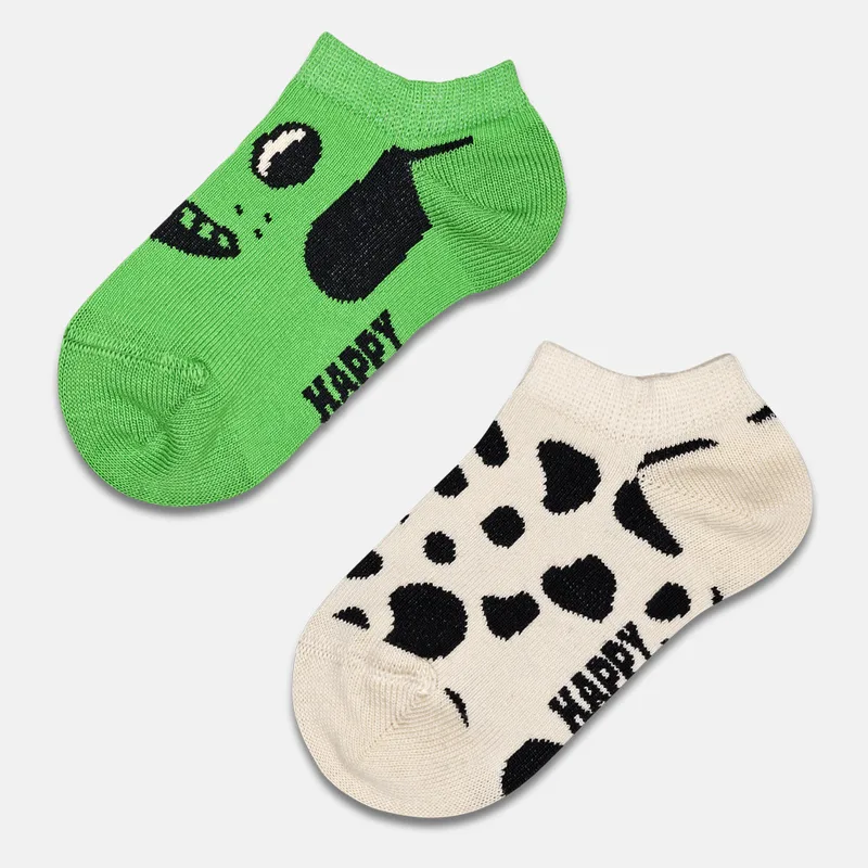 Happy Socks Kids 2-Pack Dog Low Socks (9000168199_9688)