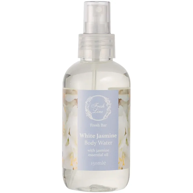 Fresh Line Fresh Bar White Jasmine Body Water Πολυτελές & Κομψό Αρωματικό Νερό Σώματος Φυσικής Σύνθεσης με Γιασεμί 150ml