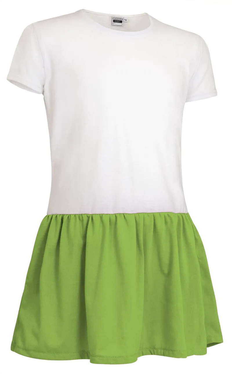 Παιδικό φόρεμα SUNNY Valento VEVASUNBV_kids White-Apple Green