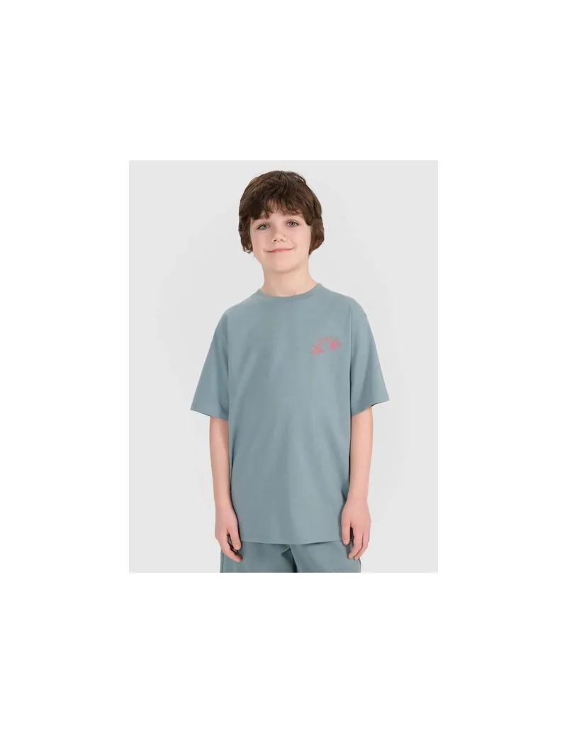 Boy's oversize Tshirt with print 4F 4FJWSS25TTSHM191446S