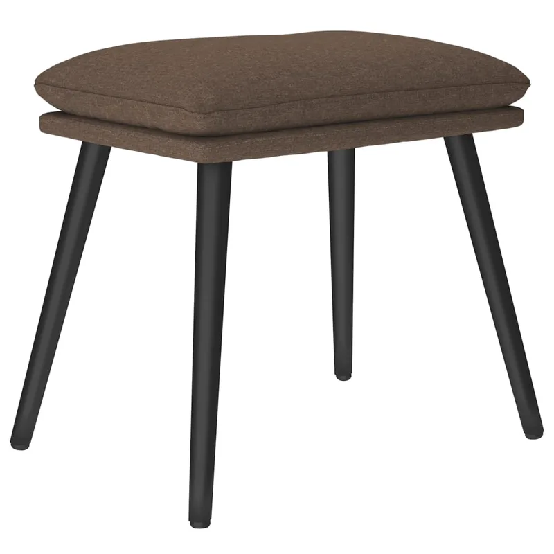 vidaXL Υποπόδιο Taupe 45 x 29,5 x 35 εκ. Υφασμάτινο