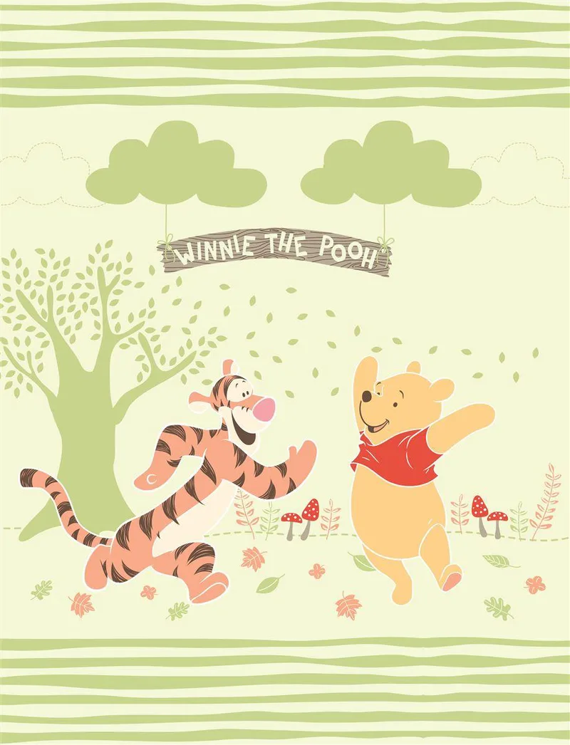 Κουβέρτα Κούνιας Βελουτέ 110x140εκ. Winnie 02 Forest Digital Print Disney DimCol (Ύφασμα: Βελούδο, Μέγεθος: Κούνιας) - DimCol - 2110224402000299