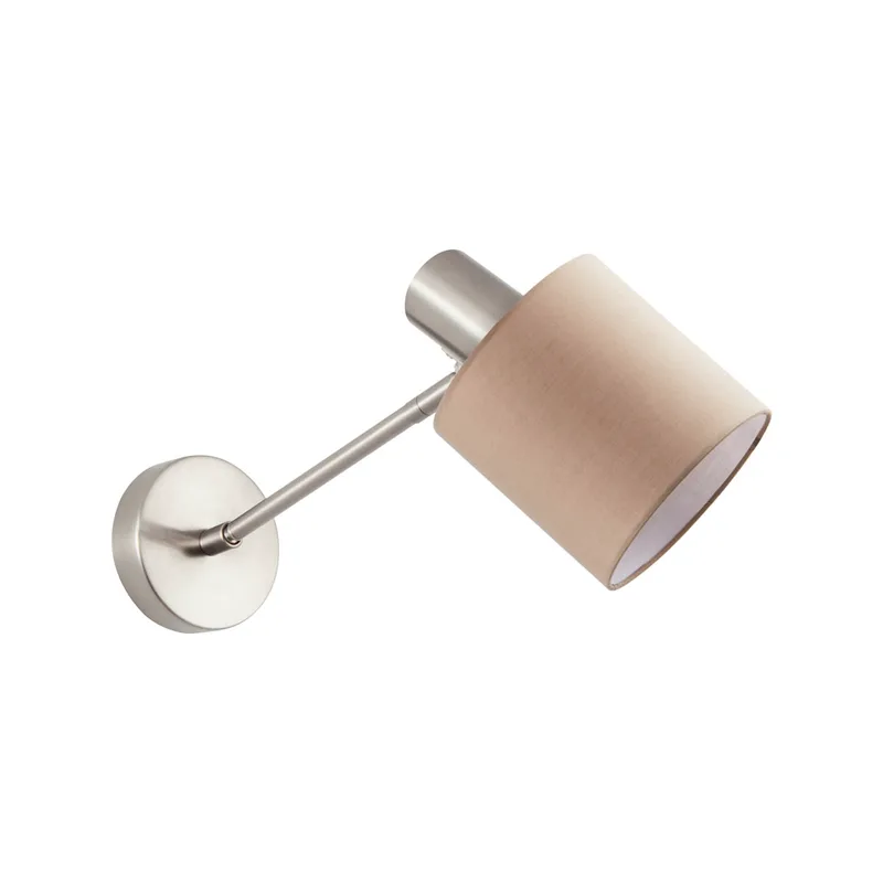 Απλίκα Τοίχου Homelighting 77-8330 Nickel/Brown