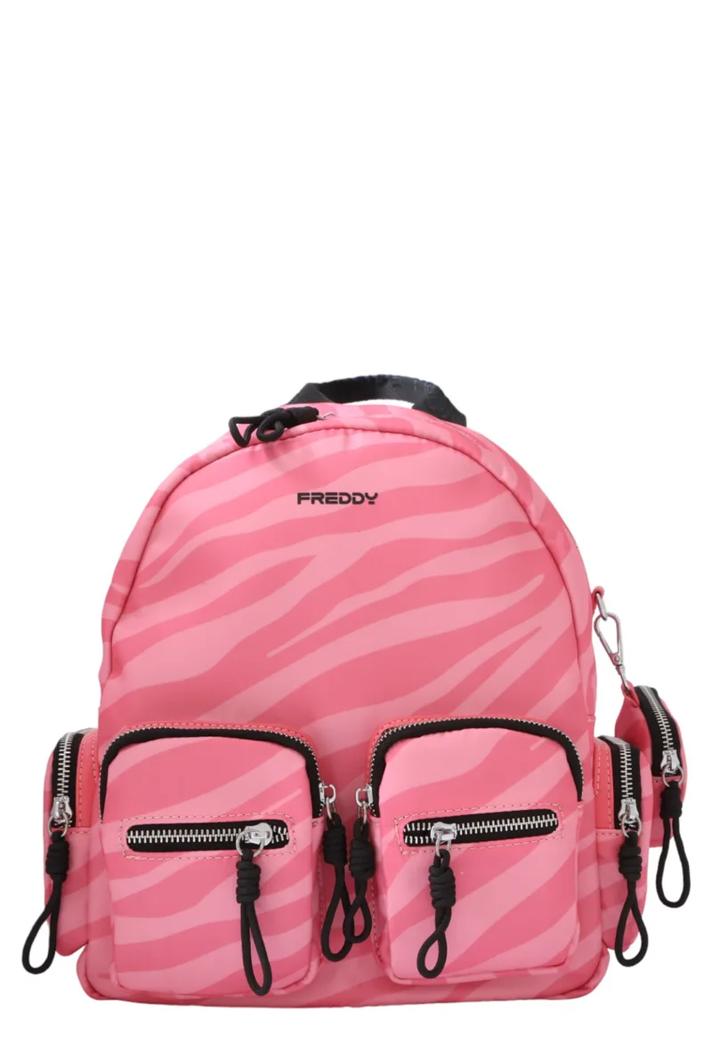 Τσάντα Πλάτης Freddy Με Minibag S4WBTB2-PINK-ANI85P Γυναικείο