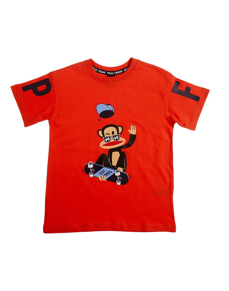ALOUETTE ΜΠΛΟΥΖΑ PAUL FRANK 00351089-0011 OrangeRed