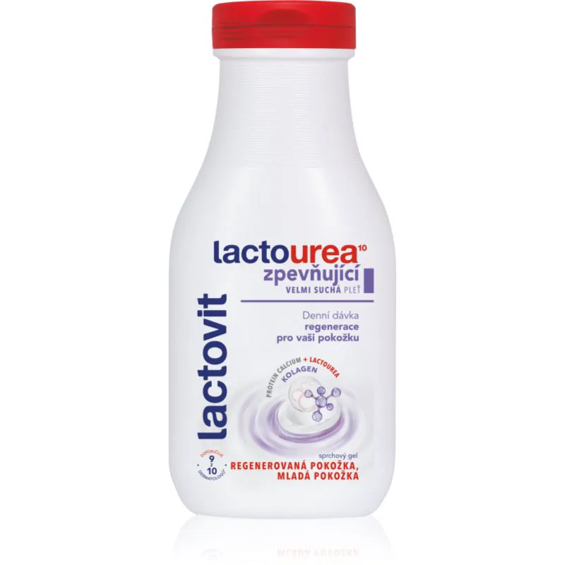 Lactovit LactoUrea Firming τζελ για ντους για ενίσχυση επιδερμίδας 300 ml