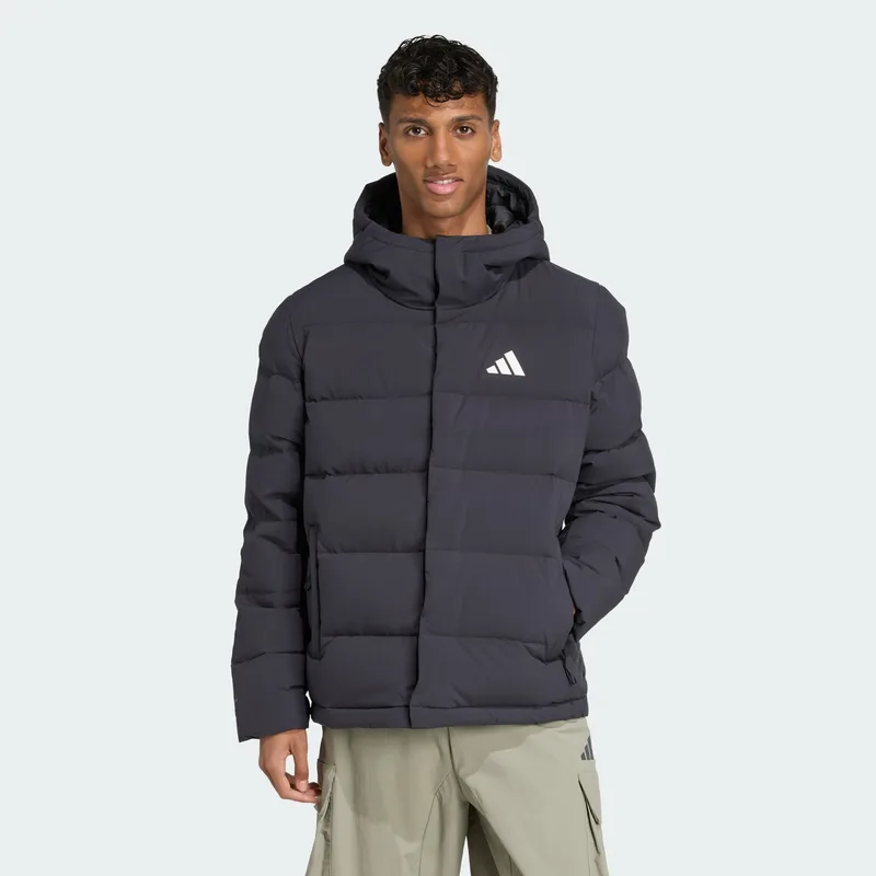 adidas Sportswear Helionic CLIMAWARM Hooded Down Ανδρικό Puffer Μπουφάν (9000253555_1469)