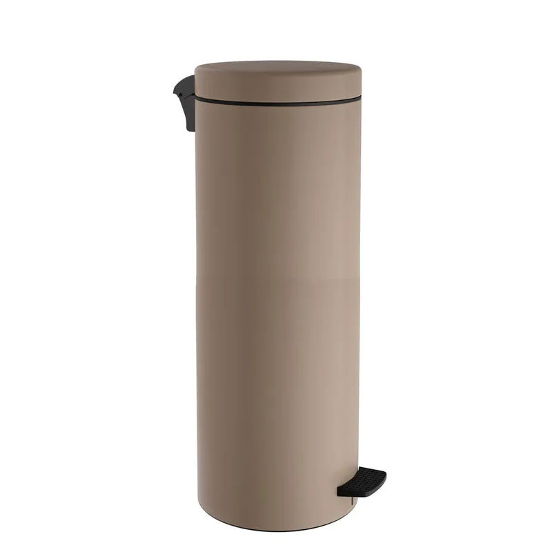 Κάδος Απορριμμάτων (Φ20x55) Pam & Co 16lt 16-2053-103 Matt Μπεζ