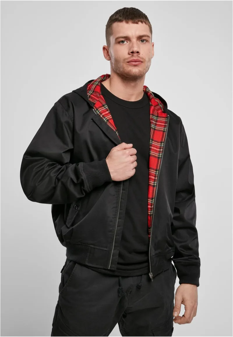 Hooded Lord Canterbury Jacket Brandit BD3112-00007 black