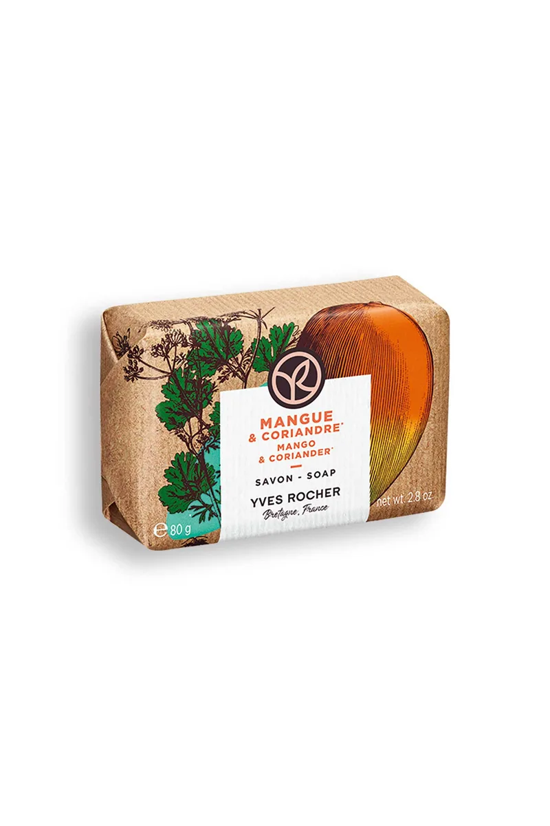 Yves Rocher Mango & Coriander Soap 80 gr - 50316