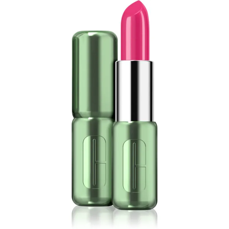 Clinique Pop™ Longwear Lipstick Shine λαμπερό κραγιόν απόχρωση 10 Punch Pop 3.9 γρ