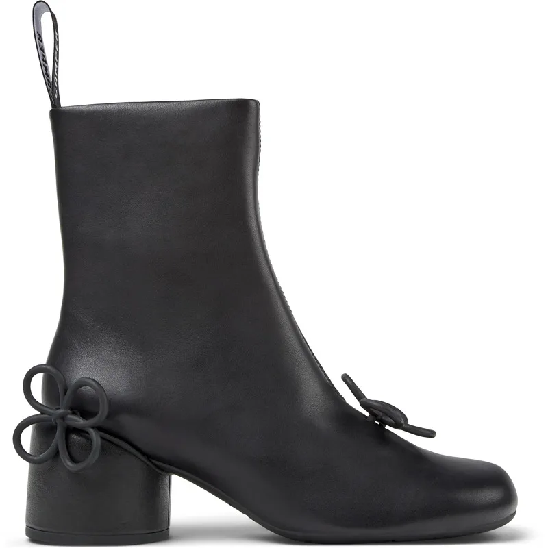 CAMPER Twins - Μποτάκια Για Γυναικεία - Μαύρο, Μέγεθος 37, Smooth leather