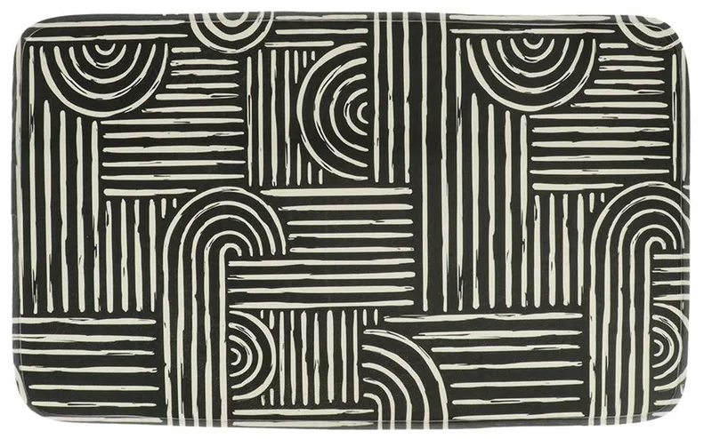 Arti Casa Πατάκι Μπάνιου Microfiber Ethnic Vibes Black 45x75cm
