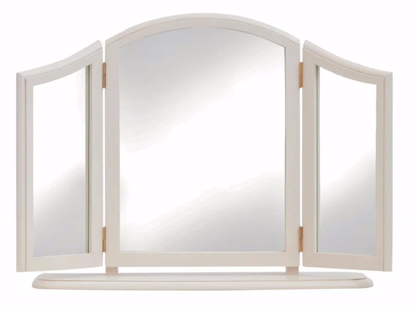 Τριπλός Καθρέπτης Clifton Ivory