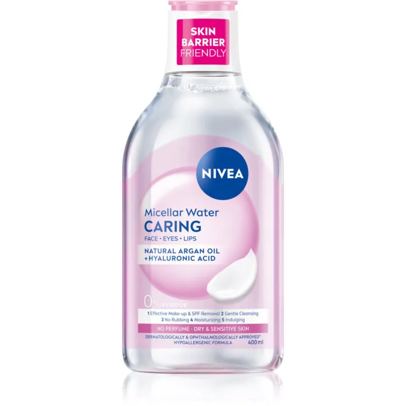 NIVEA Micellar Caring απαλό μικκυλιακό νερό 400 ml