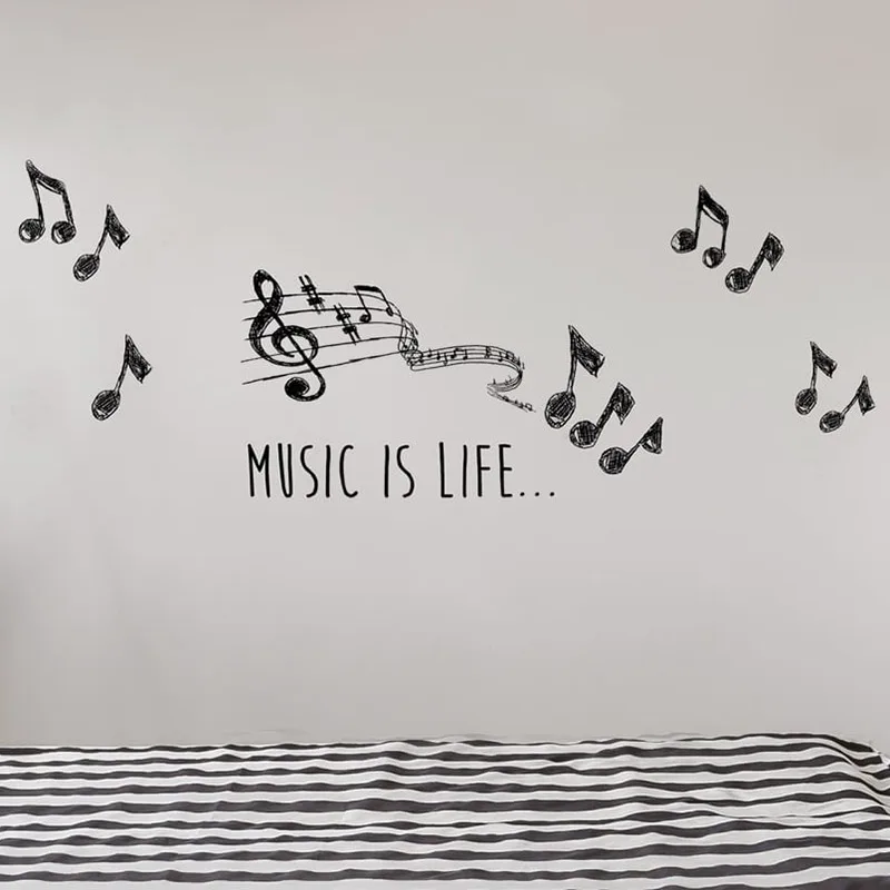 Αυτοκόλλητα Τοίχου Ango 59160 Music