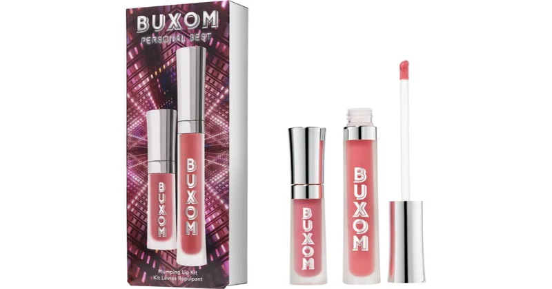 Buxom PLUMPING KIT PERSONAL BEST cream lip gloss with a volumizing effect