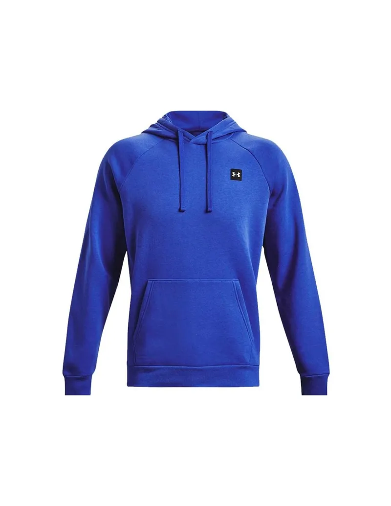 Under Armour Rival Ανδρικό Φούτερ με Κουκούλα και Τσέπες Μπλε 1357092-486