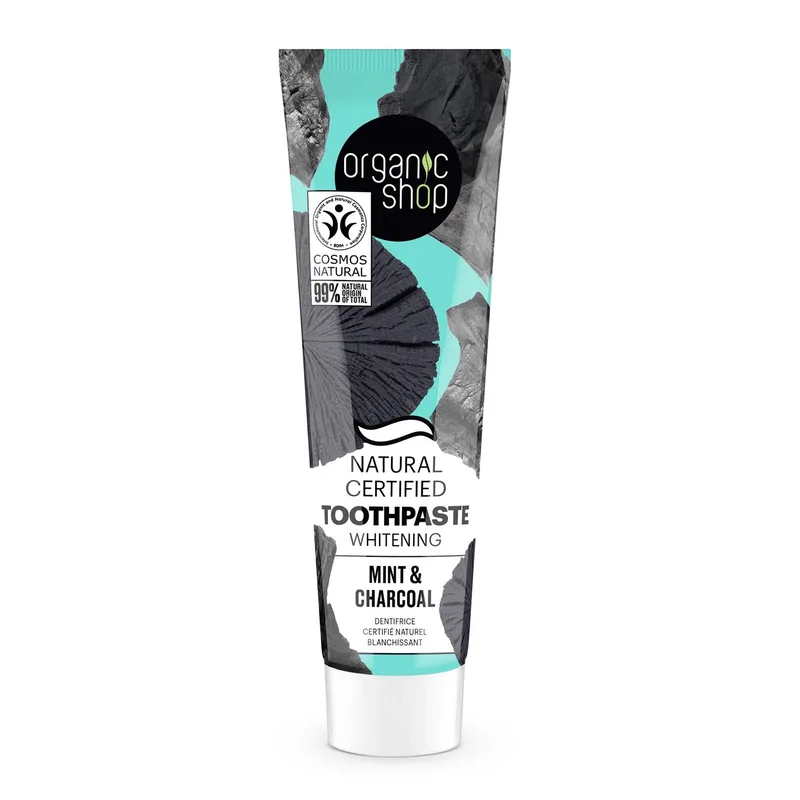 Organic Shop Whitening Toothpaste with Mint 100g