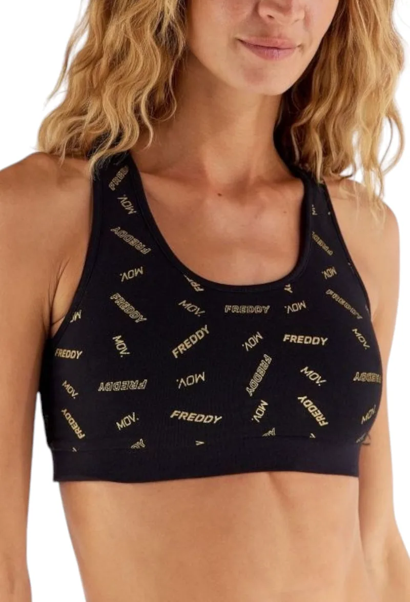 Μπουστάκι Freddy Active Fitness Heavy Jersey Strech Top F1WFTB1C-NO1N Γυναικείο