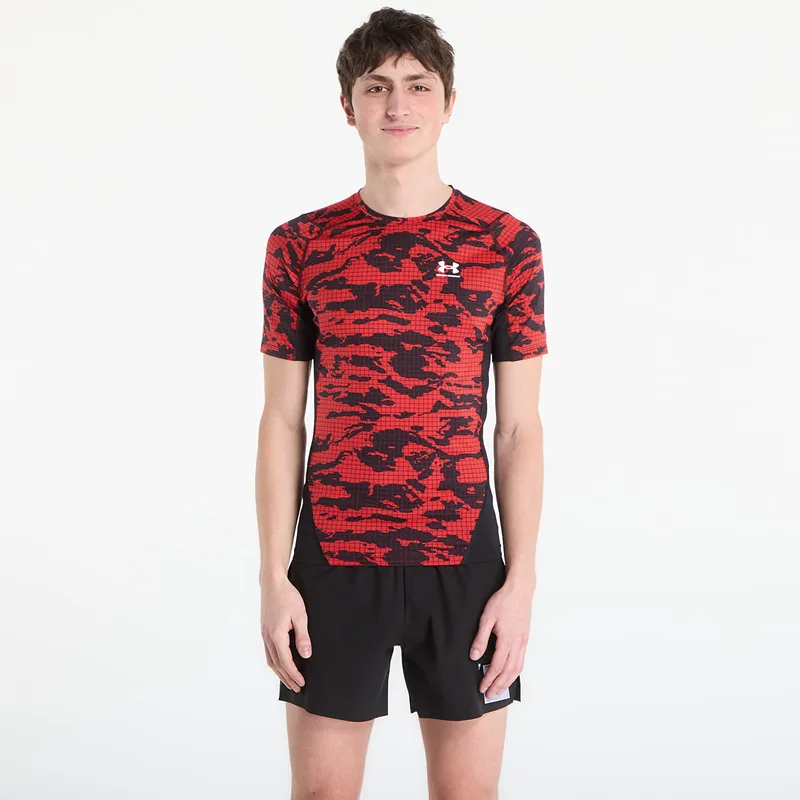 T-shirt Under Armour HG Printed SS Tee Black L