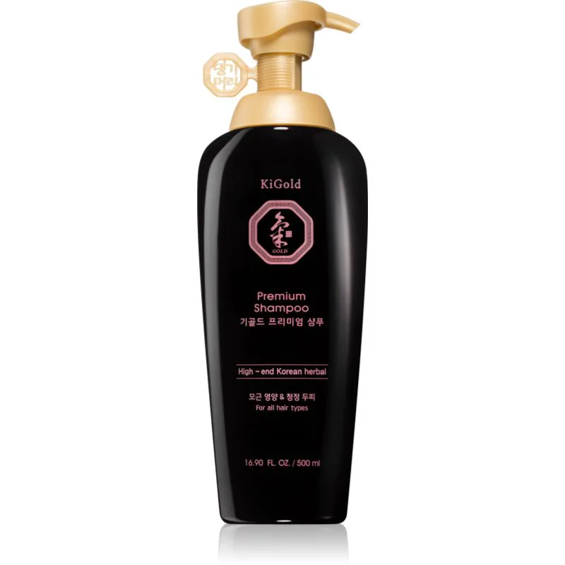 DAENG GI MEO RI Ki Χρυσό Premium Shampoo φυσικό σαμπουάν με βότανα για την αντιμετώπιση της τριχόπτωσης 500 ml