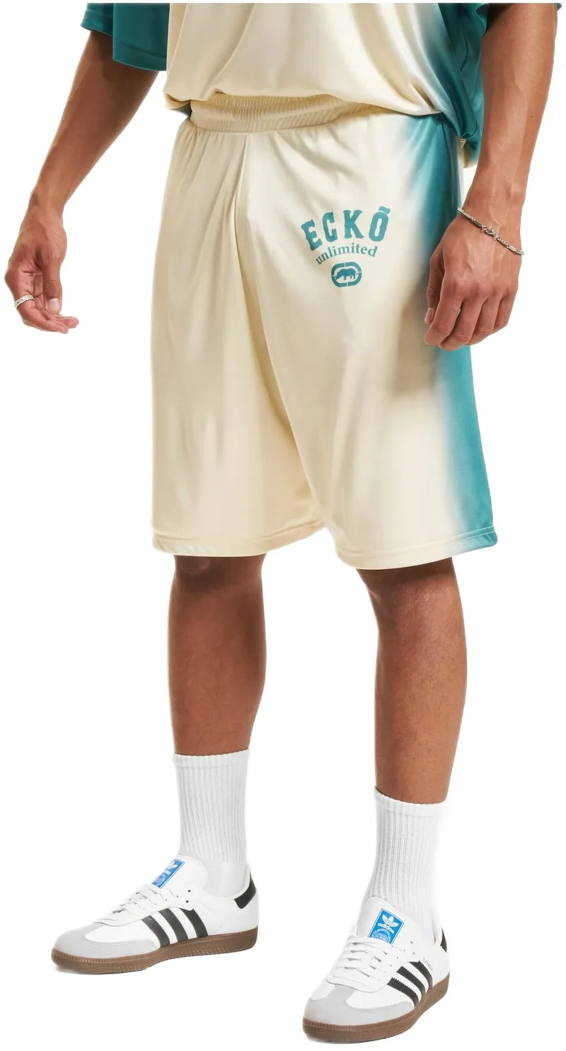 Faded Soccer Shorts Ecko Unltd. ECKOSH1039-14491 sand/green