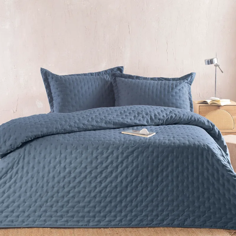 Κουβερλί Μονό (Σετ 160x240) Rythmos Tener Blue