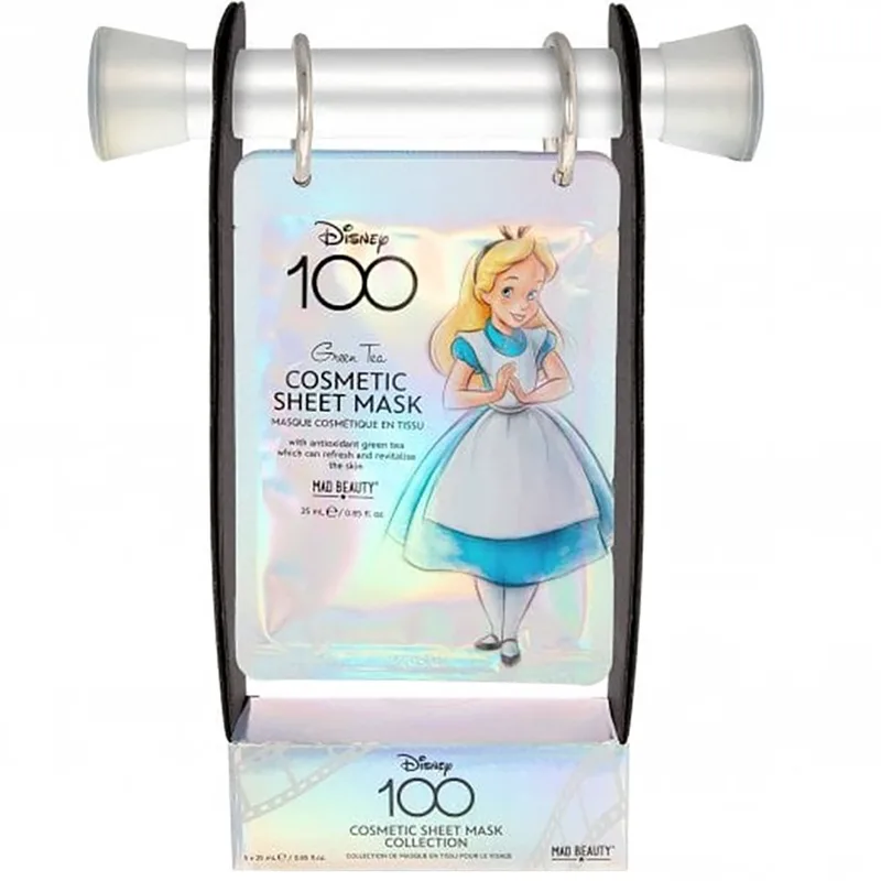 Mad Beauty Disney 100 Cosmetic Sheet Mask Collection Συλλογή Μάσκες Προσώπου με Χαρακτήρες 5 Τεμάχια