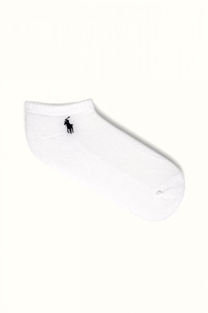 RALPH LAUREN ΚΑΛΤΣΕΣ 6PAIRS LOGO ΛΕΥΚΟ