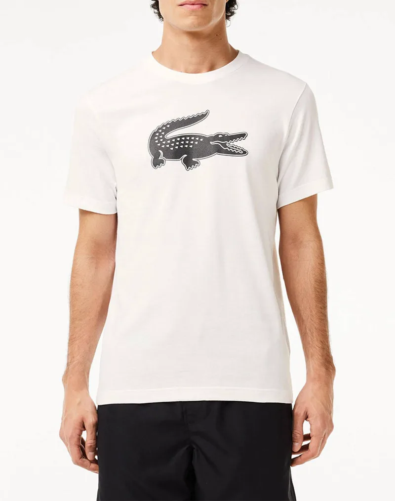LACOSTE ΜΠΛΟΥΖΑ ΚΜ TEE-SHIRT 3TH2042-AU8 Cream