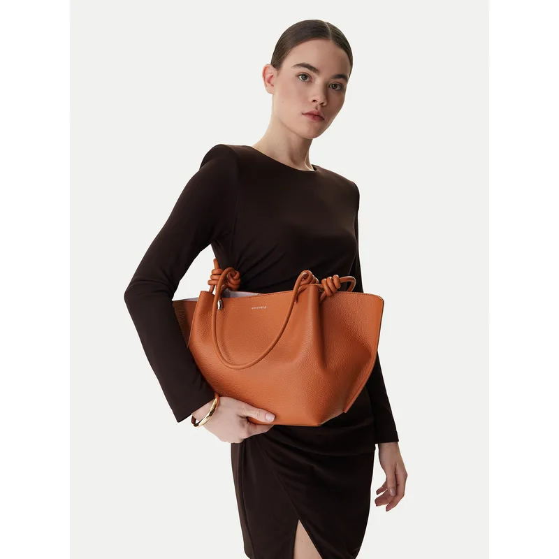Τσάντα Coccinelle U07 Coccinellefinn E1 U07 11 02 01 Καφέ