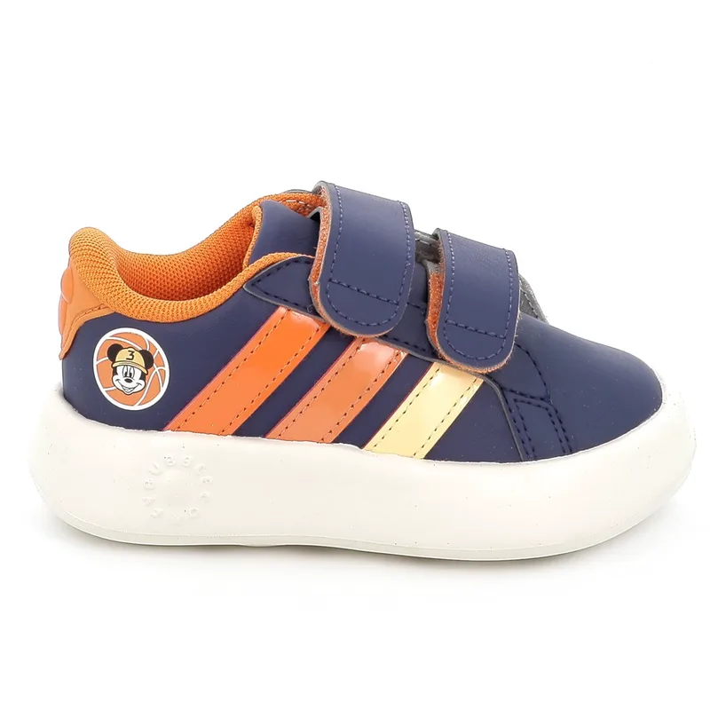 Παιδικό Αθλητικό Παπούτσι για Αγόρι Adidas Grand Court Mickey Cf I Χρώματος Μπλε JS2344