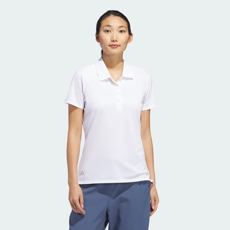 adidas W Ultimate365 Solid Short Sleeve Polo Shirt (9000264160_1539)