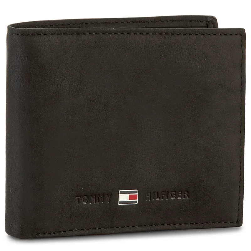 Πορτοφόλι Tommy Hilfiger Johnson Mini Cc Wallet AM0AM00663 Μαύρο