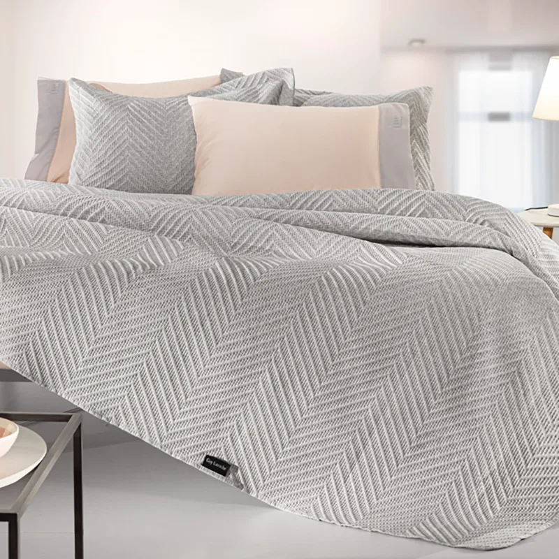 Κουβερλί Υπέρδιπλο 220X240 Guy Laroche Hamptons Grey (220x240)