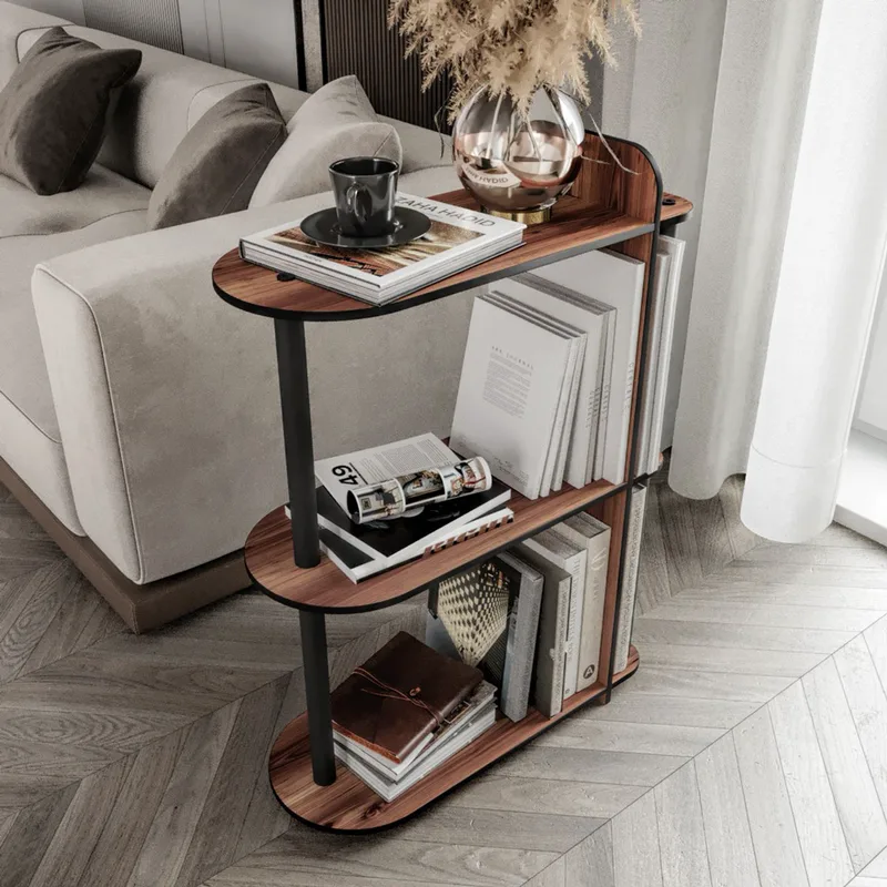 Βοηθητικό Τραπεζάκι Kaiteki - Walnut 282Ptr1577 (24x82x8 cm)