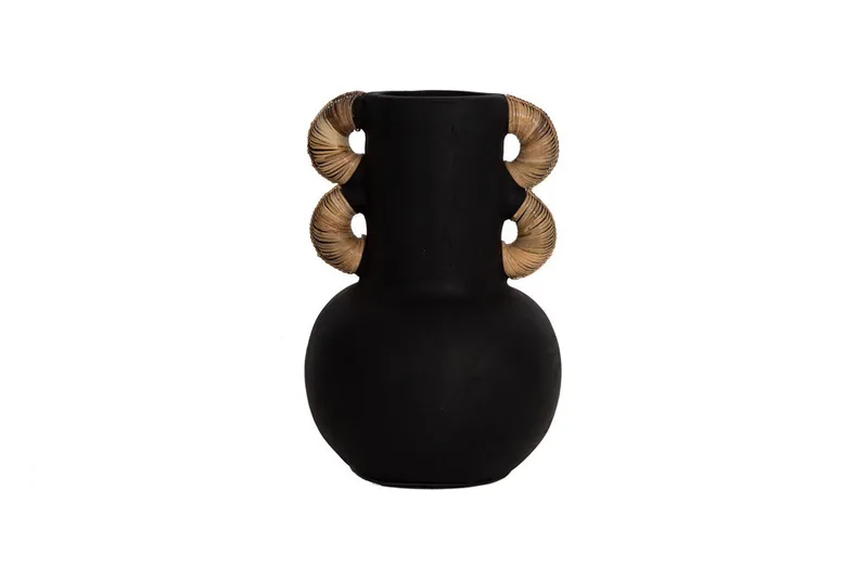 Διακοσμητικό Βάζο Kore Black (30x43) Soulworks 0750016