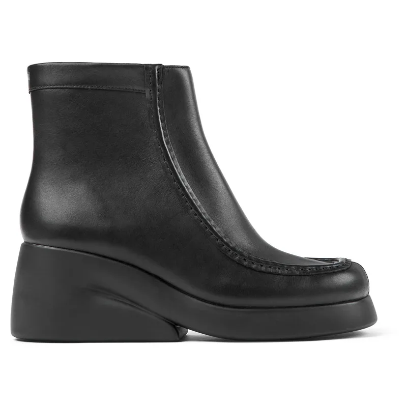 CAMPER Kaah - Μποτάκια Για Γυναικεία - Μαύρο, Μέγεθος 41, Smooth leather