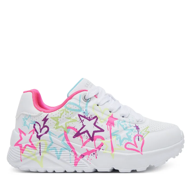 Αθλητικά Skechers Uno Lite - My Drip 310391L/WMN Λευκό