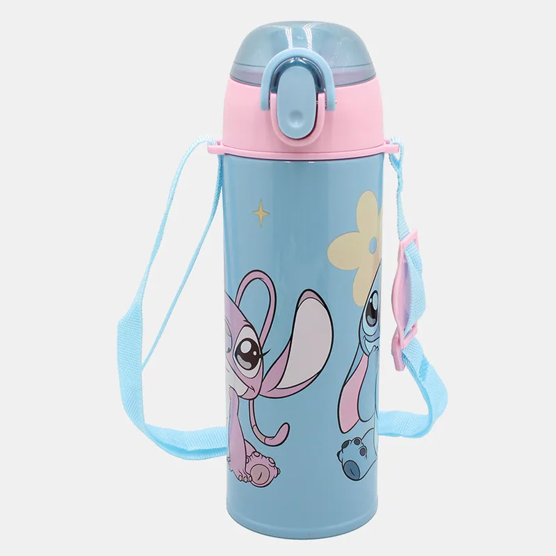 GIM Stitch Stainless Steel Μπουκάλι Θερμός 450ml (9000291846_1523)