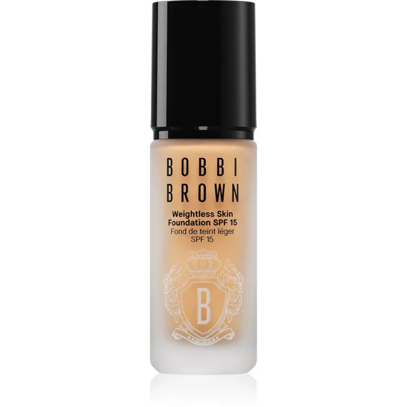 Bobbi Brown Weightless Skin Foundation SPF 15 Mini μακράς διαρκείας ματ μεικ απ με ενυδατικό αποτέλεσμα απόχρωση Warm Honey 13 ml