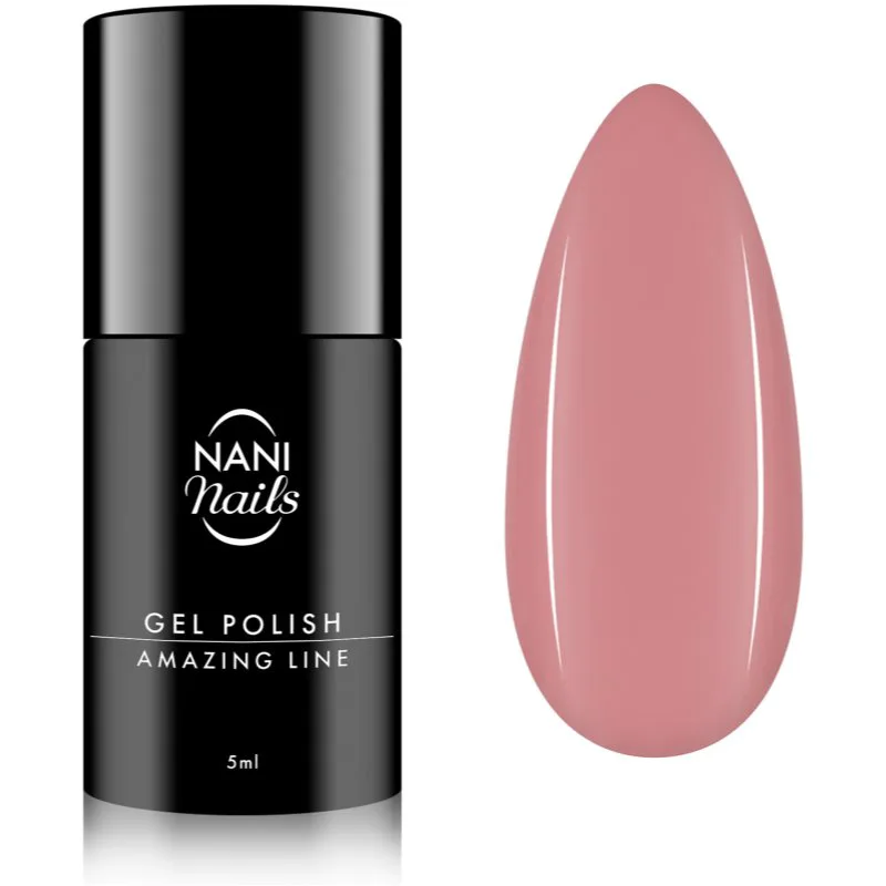 NaniNails NANI Amazing Line τζελ βερνίκι νυχιών απόχρωση Brick Rose 5 ml