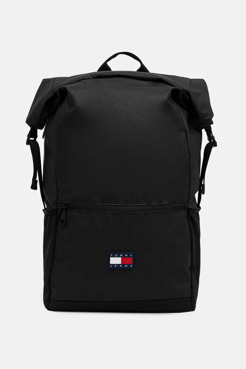 Tommy Jeans ανδρικό backpack με λογότυπο "Mochila" - AM0AM13893 Μαύρο