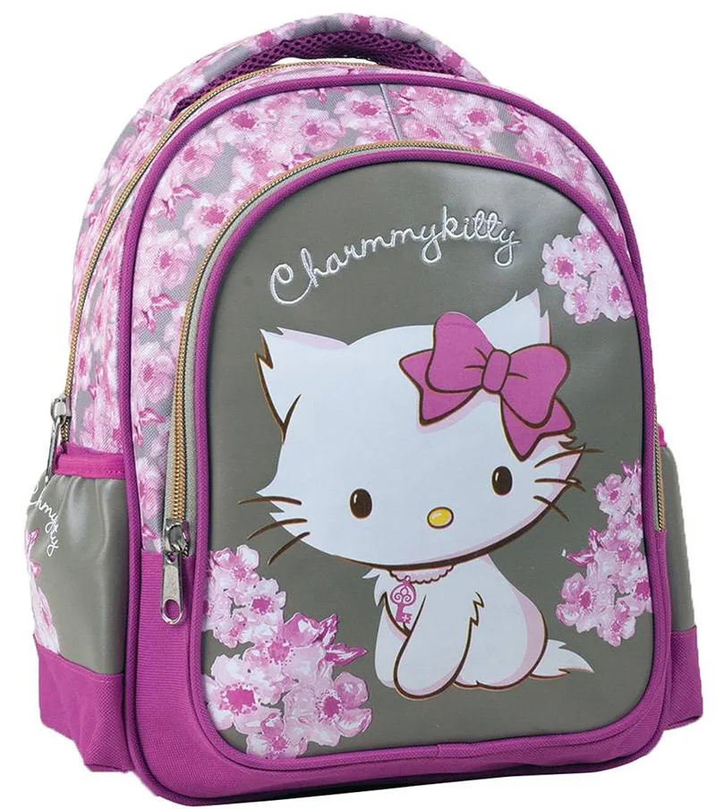 ΤΣΑΝΤΑ ΔΗΜΟΤΙΚΟΥ ΟΒΑΛ CHARMMY KITTY CHERRY FLOWER