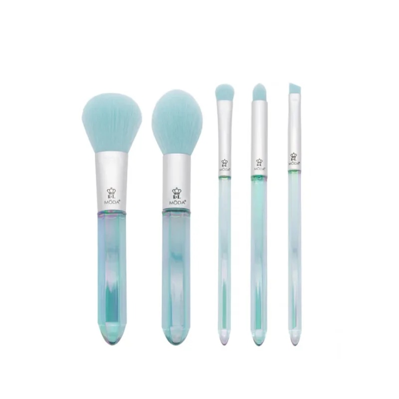 Airy Aquamarine Crystal Brush Kit 5pc