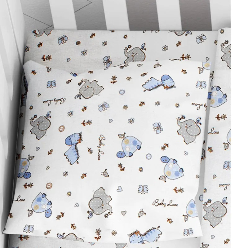 Μαξιλαροθήκη Τεμάχιο 35X45 Dimcol Elephant 174 Blue (35x45)