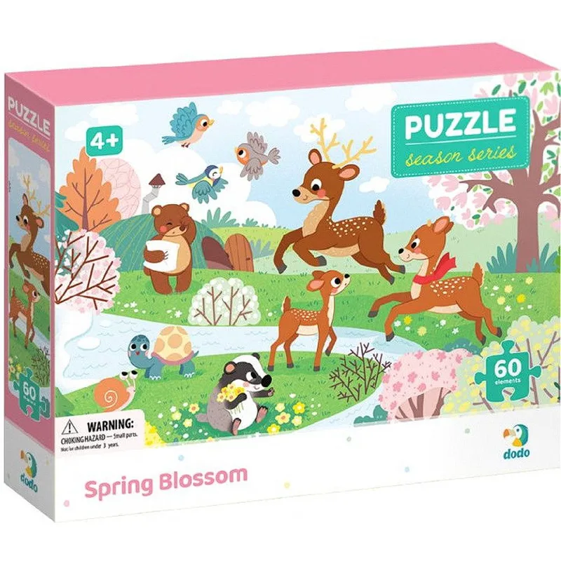 DODO PUZZLES 60 ΤΕΜ ΖΩΑΚΙΑ ΤΗΝ ΑΝΟΙΞΗ