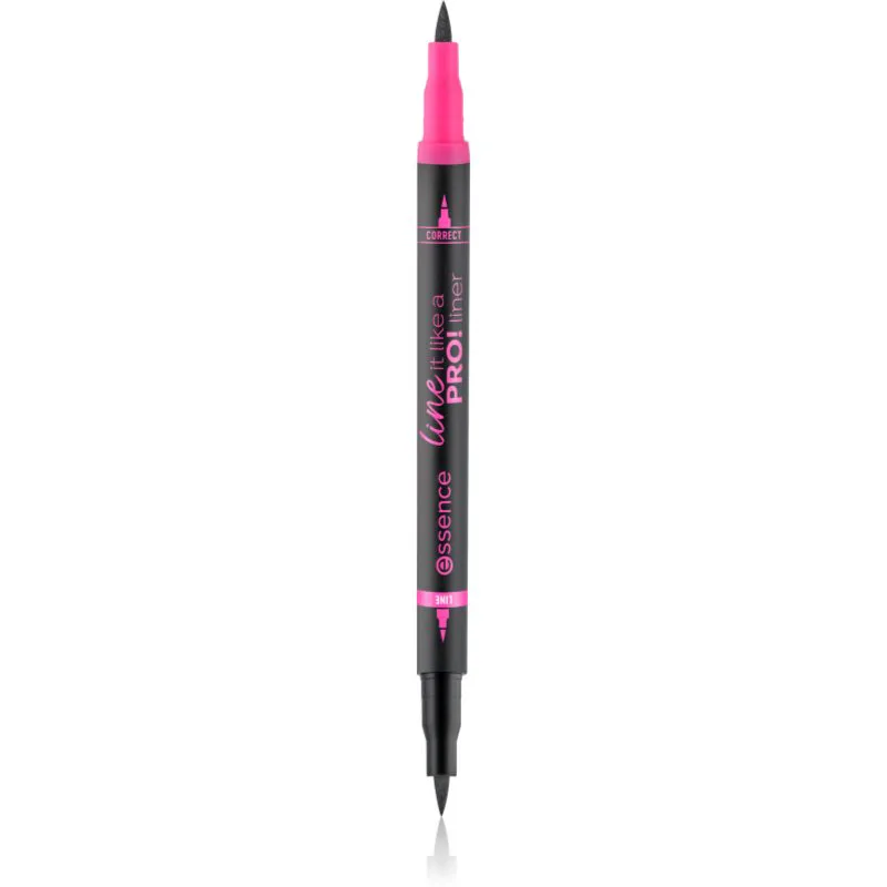 essence line it like a PRO! υγρό λάινερ ματιών σε στυλό απόχρωση 01 1.2 ml
